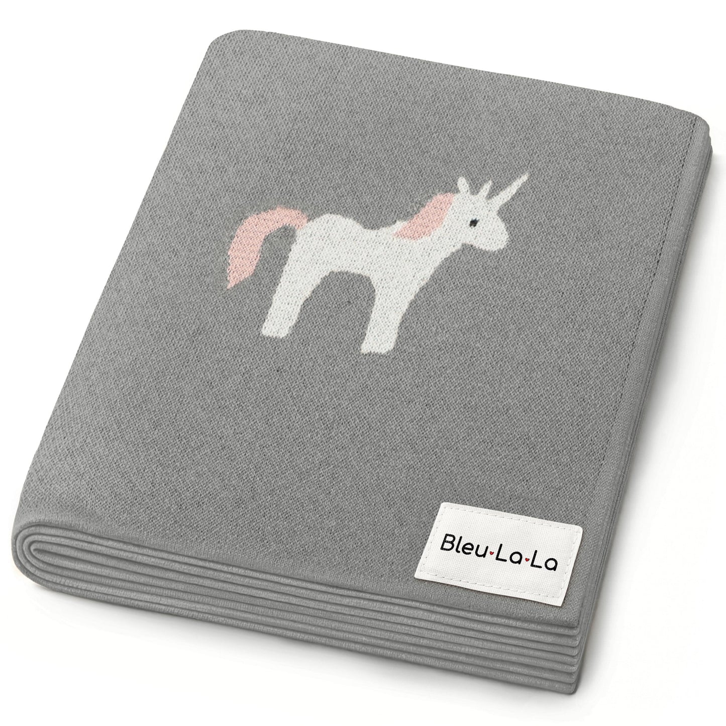 Knit Unicorn Blanket